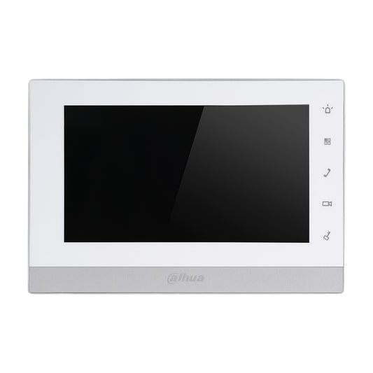 [VTH1550CHW-2-S1] Monitor Interior 7" de Superficie para Videoportero 2-hilos SD 6E 1S Alarma Blanco