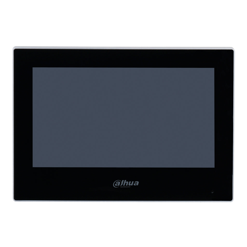 [VTH2621G-WP] Monitor Interior 7" de Superficie para Videoportero IP WiFi PoE 6E 1S Alarma Negro