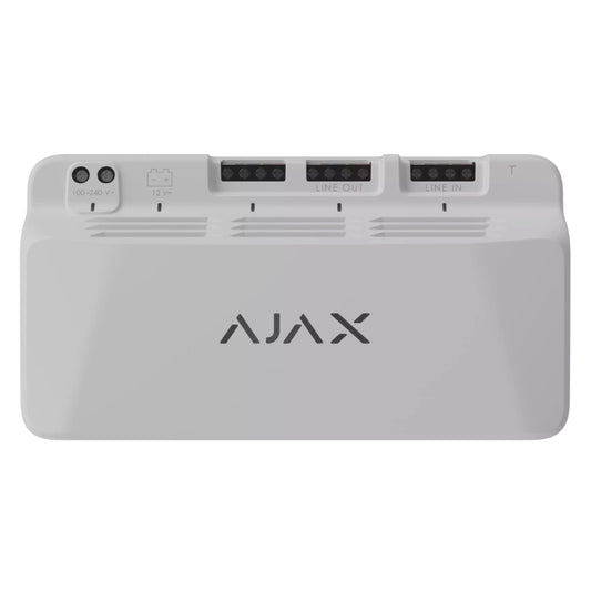 [LINESUPPLY-45-FIBRA-WH] Ajax LineSupply (45 W) Fibra. Color Blanco. G3